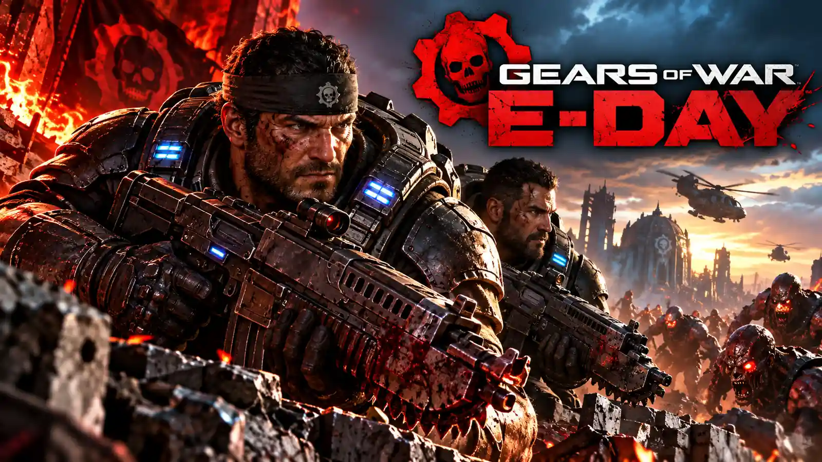 Cover Gears Of War E Day Launch Update 1600x900