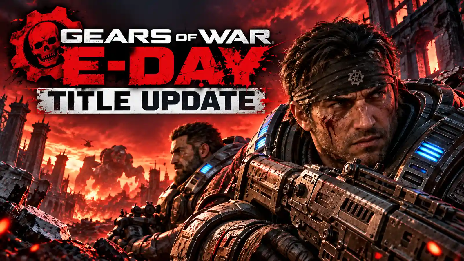 Gears Of War E Day Title Update 1600x900