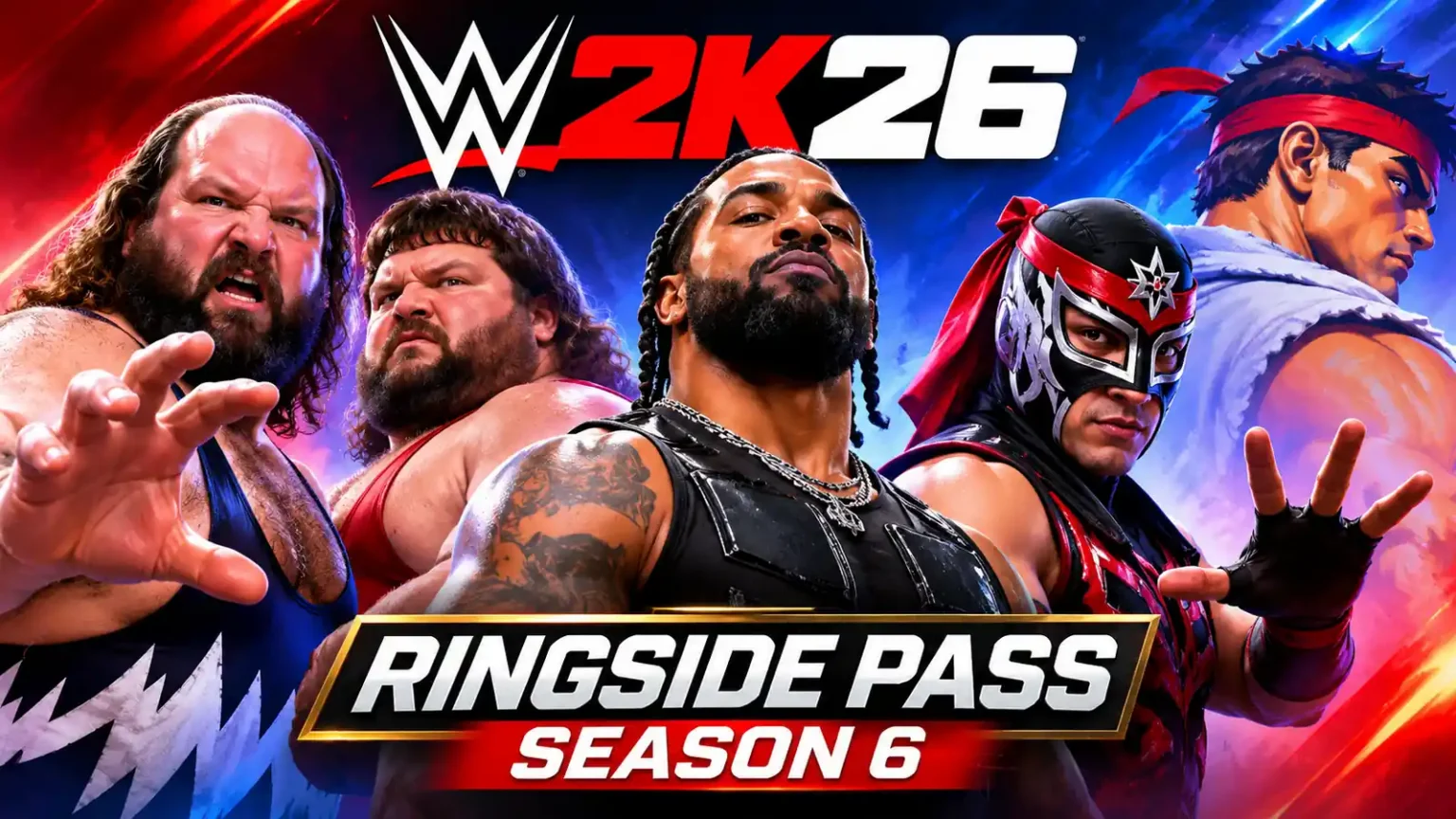 WWE 2K26 Ringside Pass Season 6 1600x900