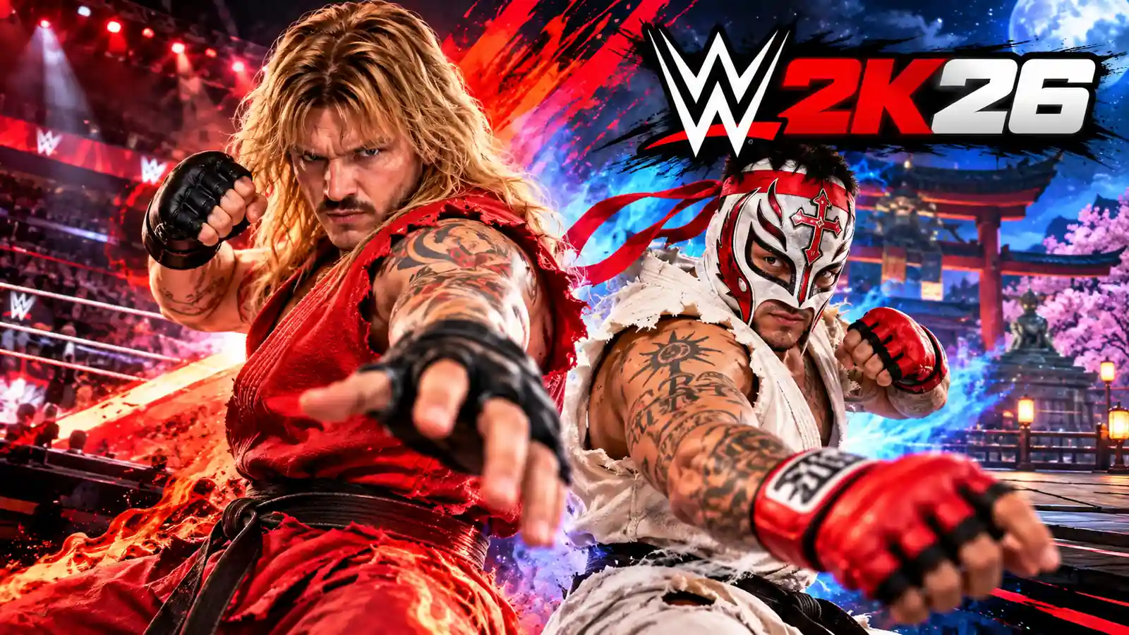 WWE 2K26 Street Fighter Elite Pack 1600x900