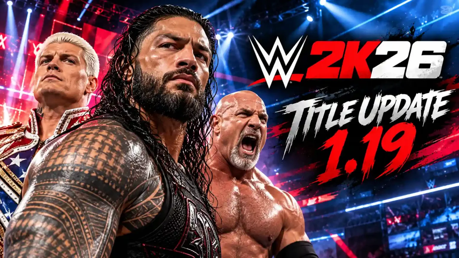 WWE 2K26 Title Update 1 19 1600x900
